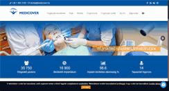 Desktop Screenshot of medicoverdental.hu