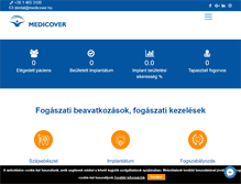 Tablet Screenshot of medicoverdental.hu